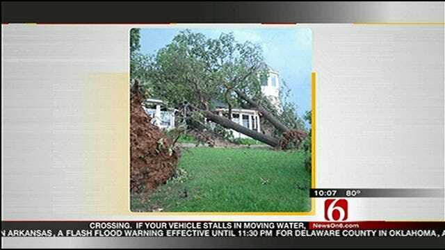 Tornado Causes Damage Near Grove, Cleora
