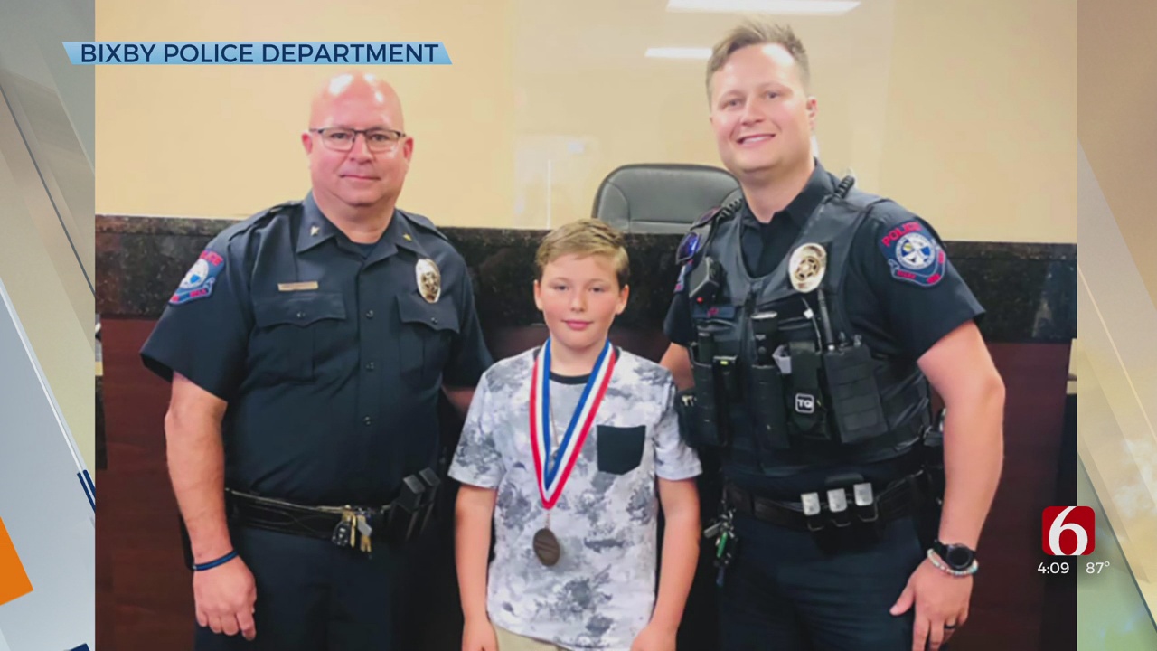 Bixby Kid Honored After Saving Himself, His Sister From Attempted Carjacking
