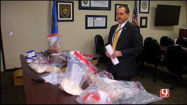 WEB EXTRA: OBN Holds News Conference On Large Meth Bust