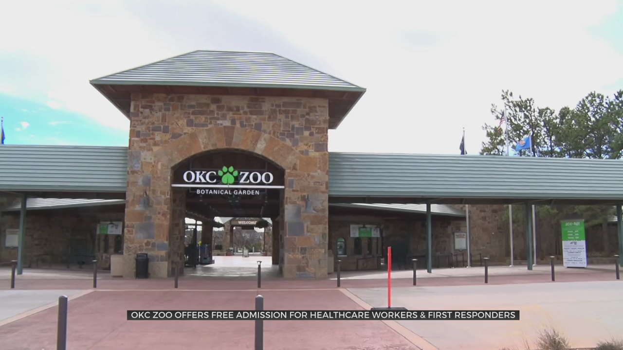 OKC Zoo Offers Free Admission For Healthcare Workers, First Responders