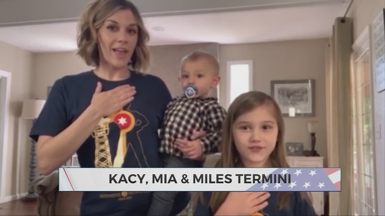 Daily Pledge: Kacy, Mia & Miles Termini