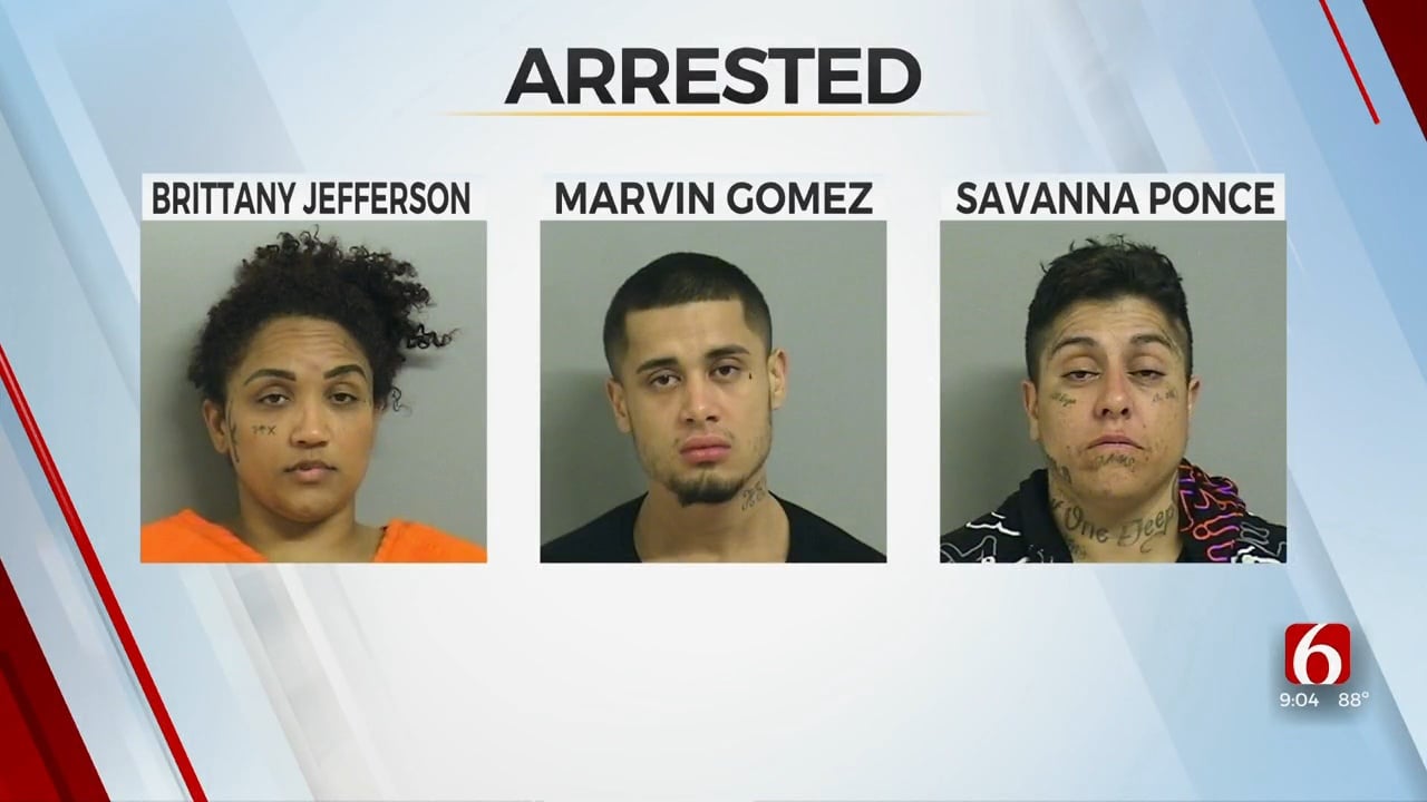 Stolen Car From Tulsa Dealership Leads To Arrest Of 3 Felons