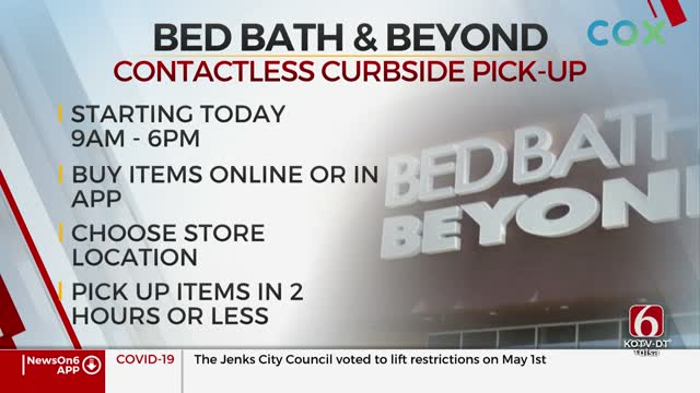 Bed, Bath & Beyond To Offer Contactless Curbside Pick Up