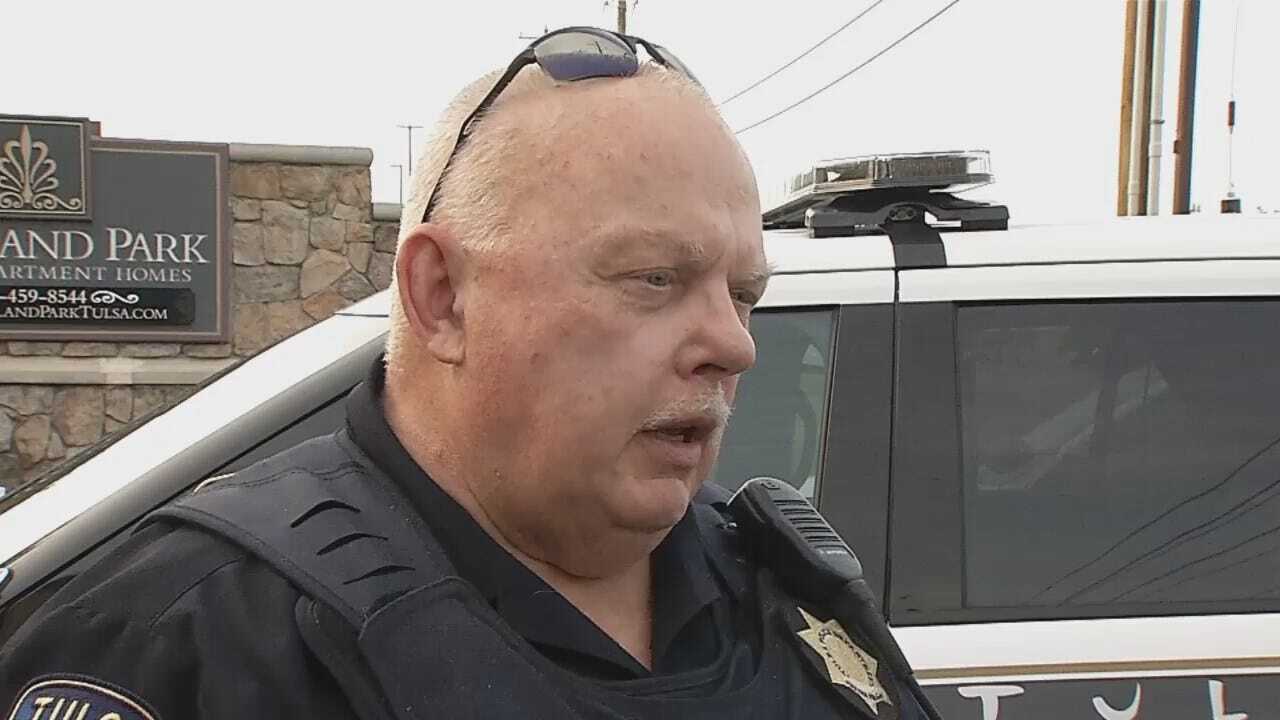 WEB EXTRA: Tulsa Police Sgt. Robert Rohloff Talks About Robbery, Shooting