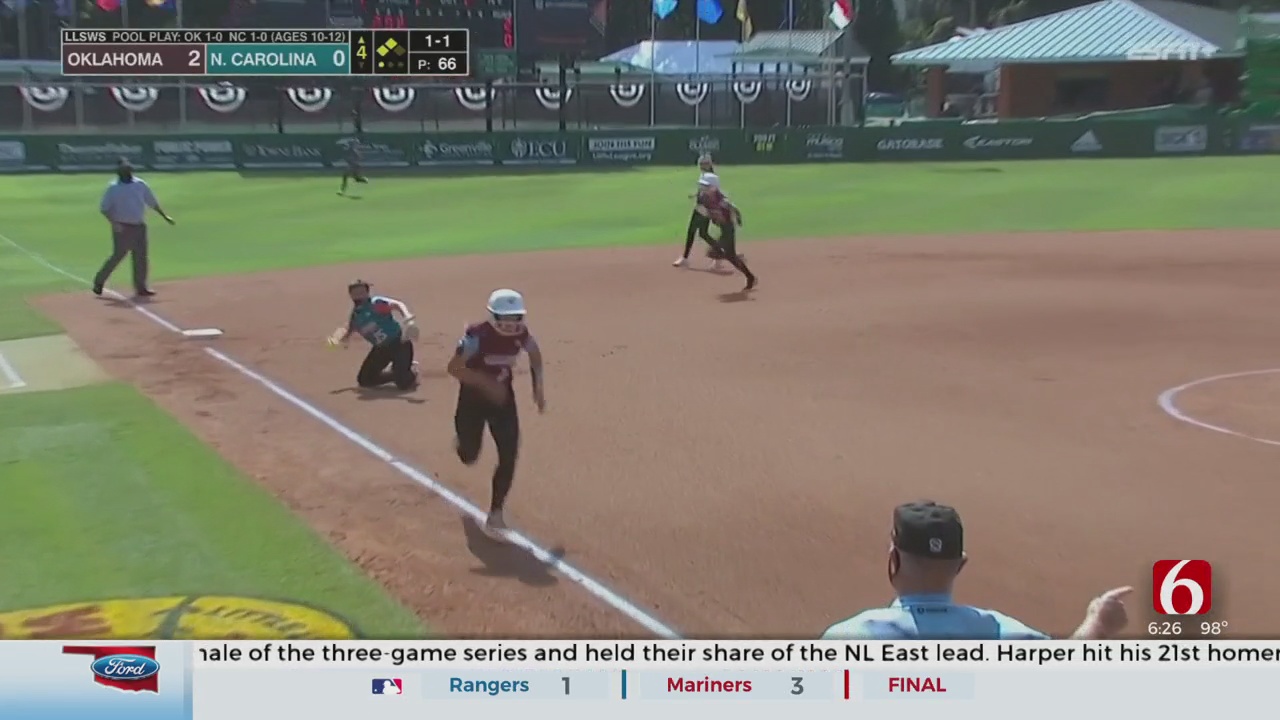 Muskogee Softball Team Remains Undefeated With Run-Rule Victory In Little League World Series 