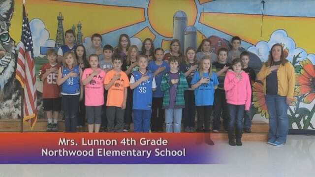 Mrs. Lunnon's 4th Grade class at Northwood Elementary School