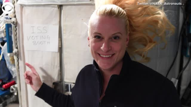 WATCH: NASA Astronaut Casts Vote From Space
