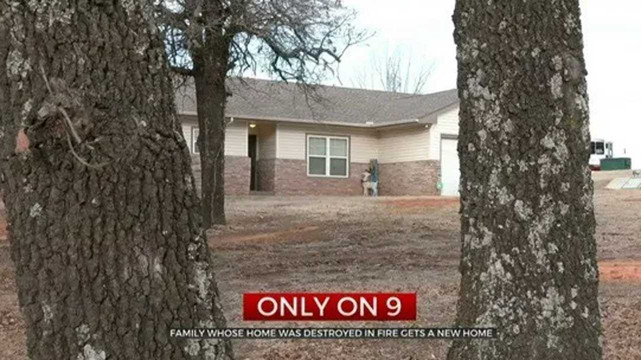 Friends, Church Gift OKC Family New Home After Devastating House Fire