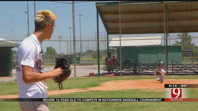 Moore Teen To Compete In Nationwide Baseball Tournament