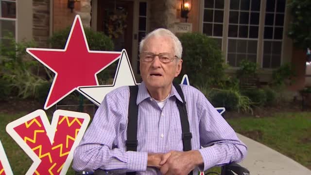 Community Helps World War II Veteran Celebrate 94th Birthday