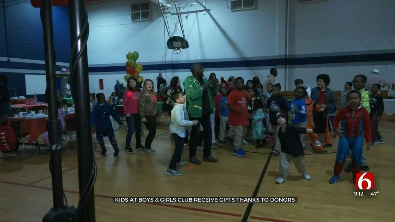 Community Helps Tulsa Boys and Girls Club Have Memorable Christmas