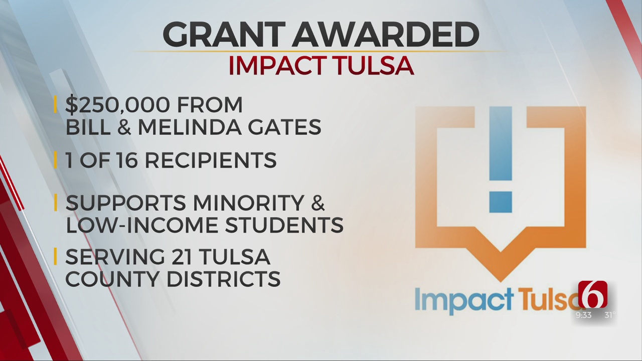 Impact Tulsa Receives Grant To Help Support Tulsa-Area Schools 