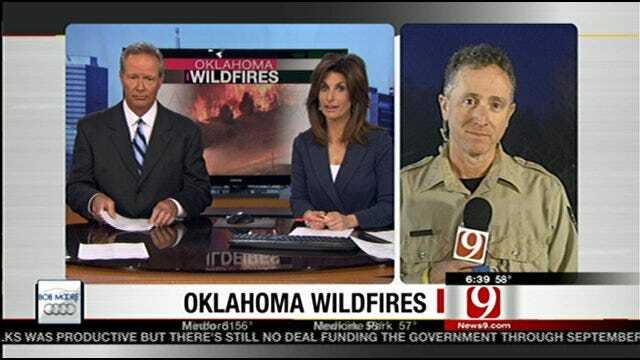 Oklahoma Forestry Service Talks About Burn Bans, Fighting Wildfires