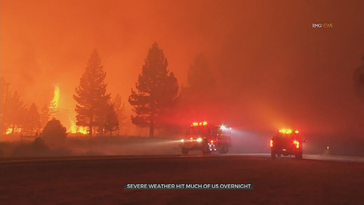 Massive Wildfires In US West Bring Haze To East Coast