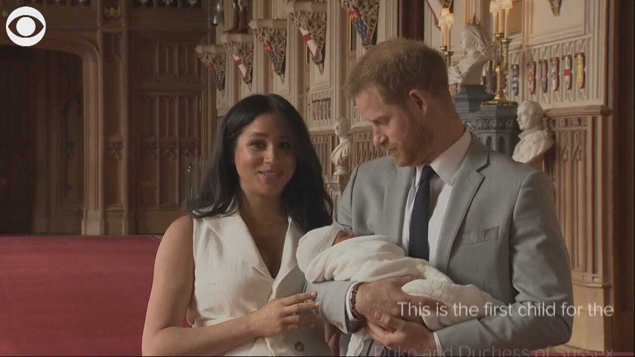 WATCH: Prince Harry, Meghan Markle Introduce Baby Sussex