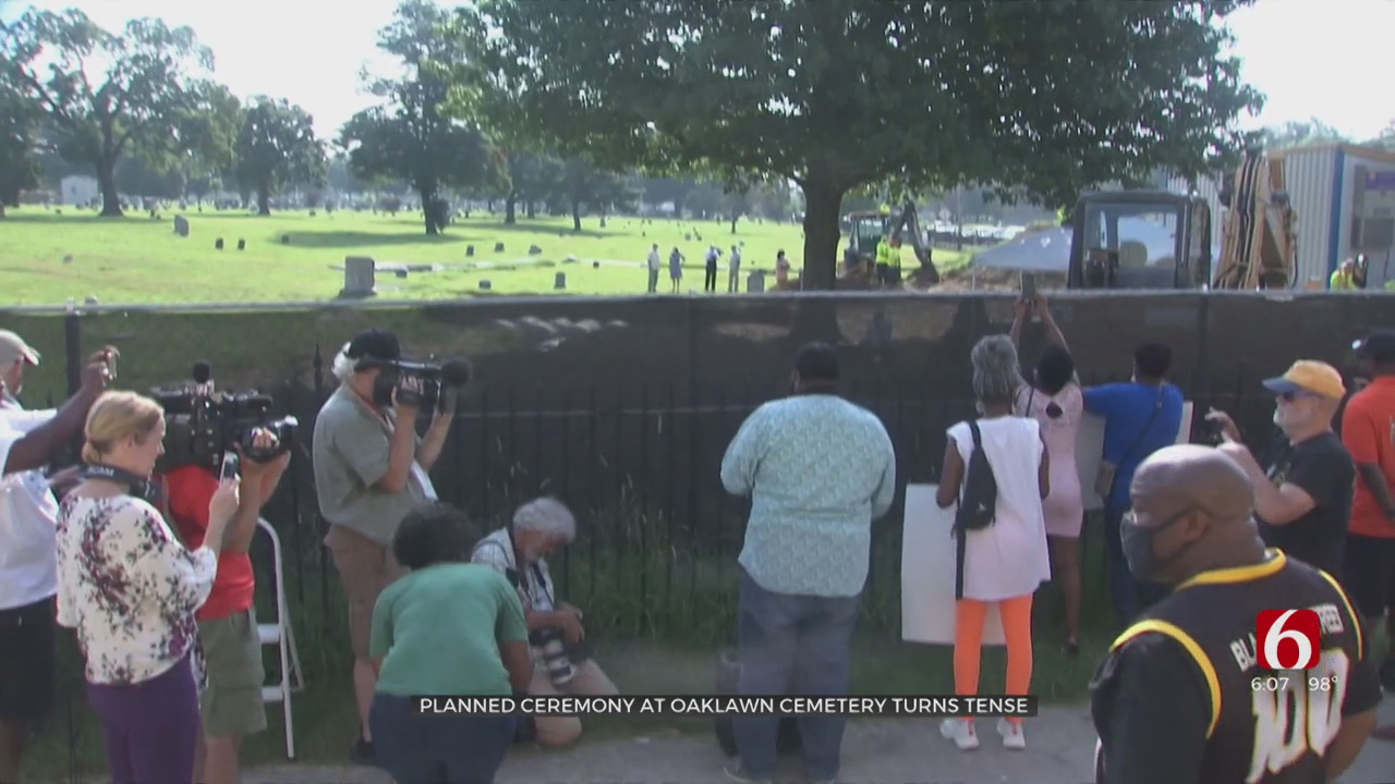 Confusion, Anger At Oaklawn Cemetery During Reburial Ceremony