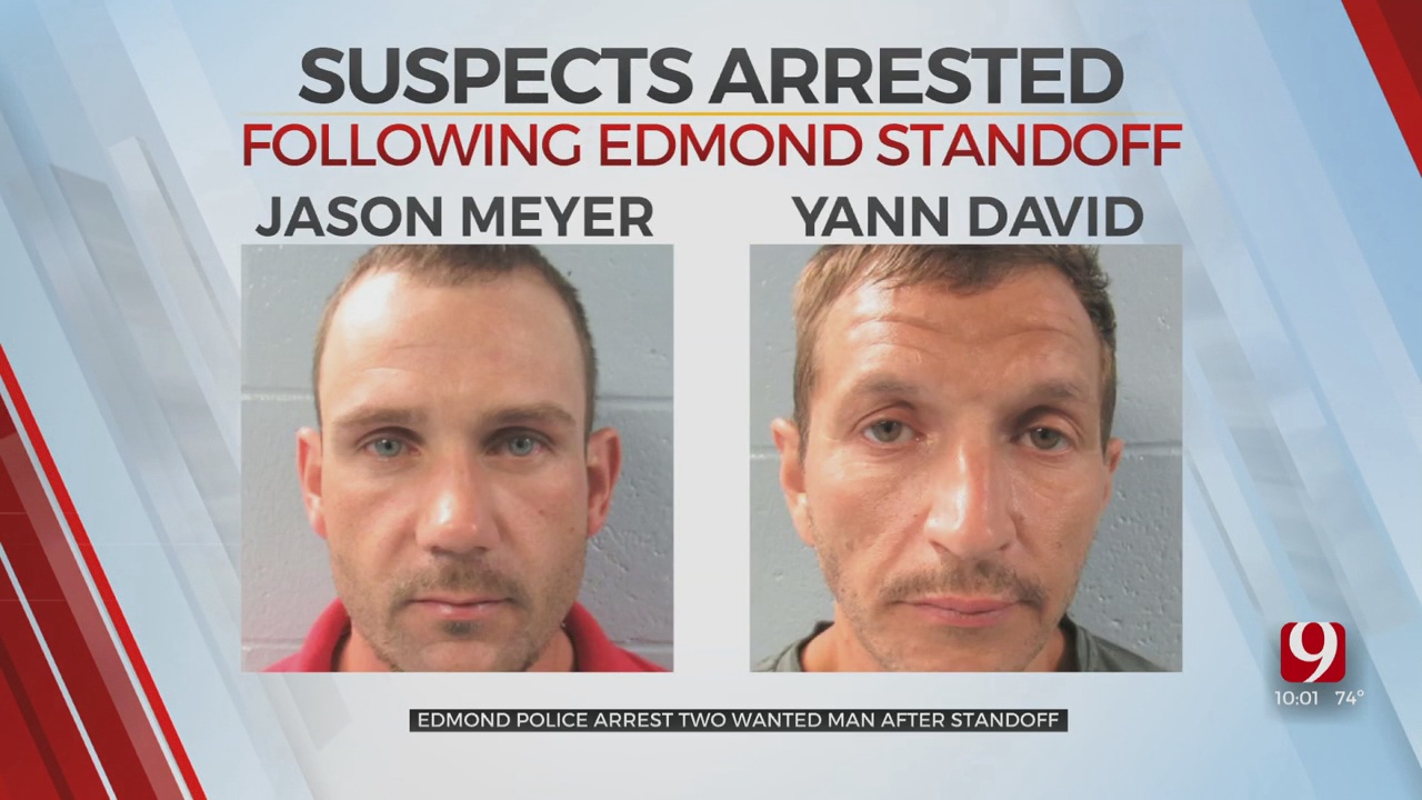Stolen Vehicles Led Edmond Police To Standoff; 2 Arrested  