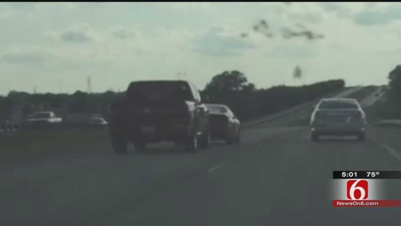 Muskogee Police Search For Suspect In Road Rage Crash