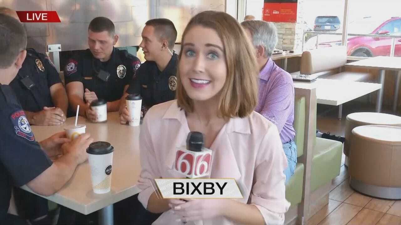 Tulsa-Area Residents Share Coffee With A Cop