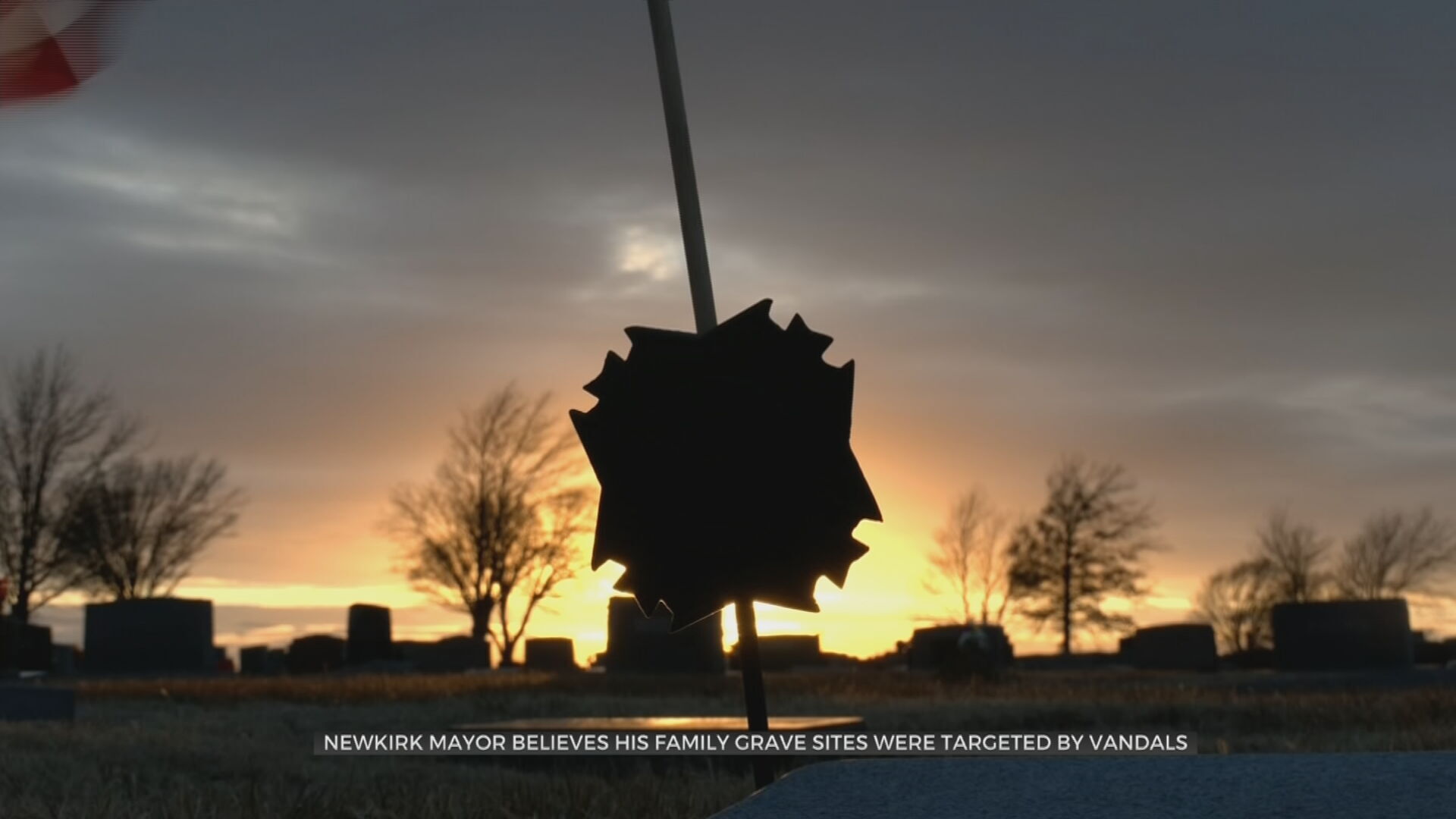 Newkirk Mayor Believes Family Gravesites Were Targeted By Vandals 
