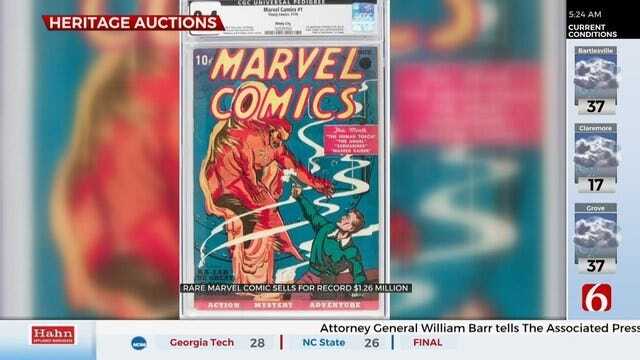 Update: Rare Marvel Comic Book Sells, Sets New Record