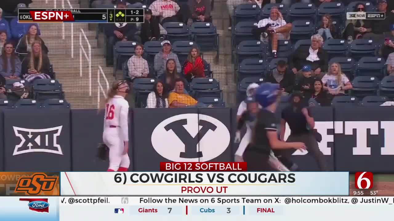 Cowgirl Softball Falls To BYU, 11-8