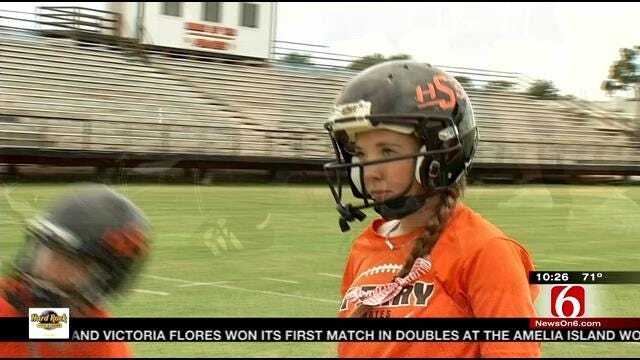 Female Kickers At Sperry And Coweta Blazing A Trail