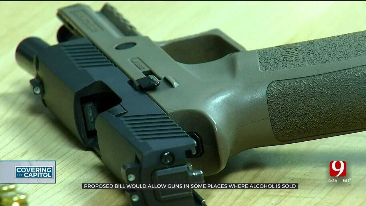 Proposed Bill Would Allow Guns In Some Places Where Alcohol Is Sold