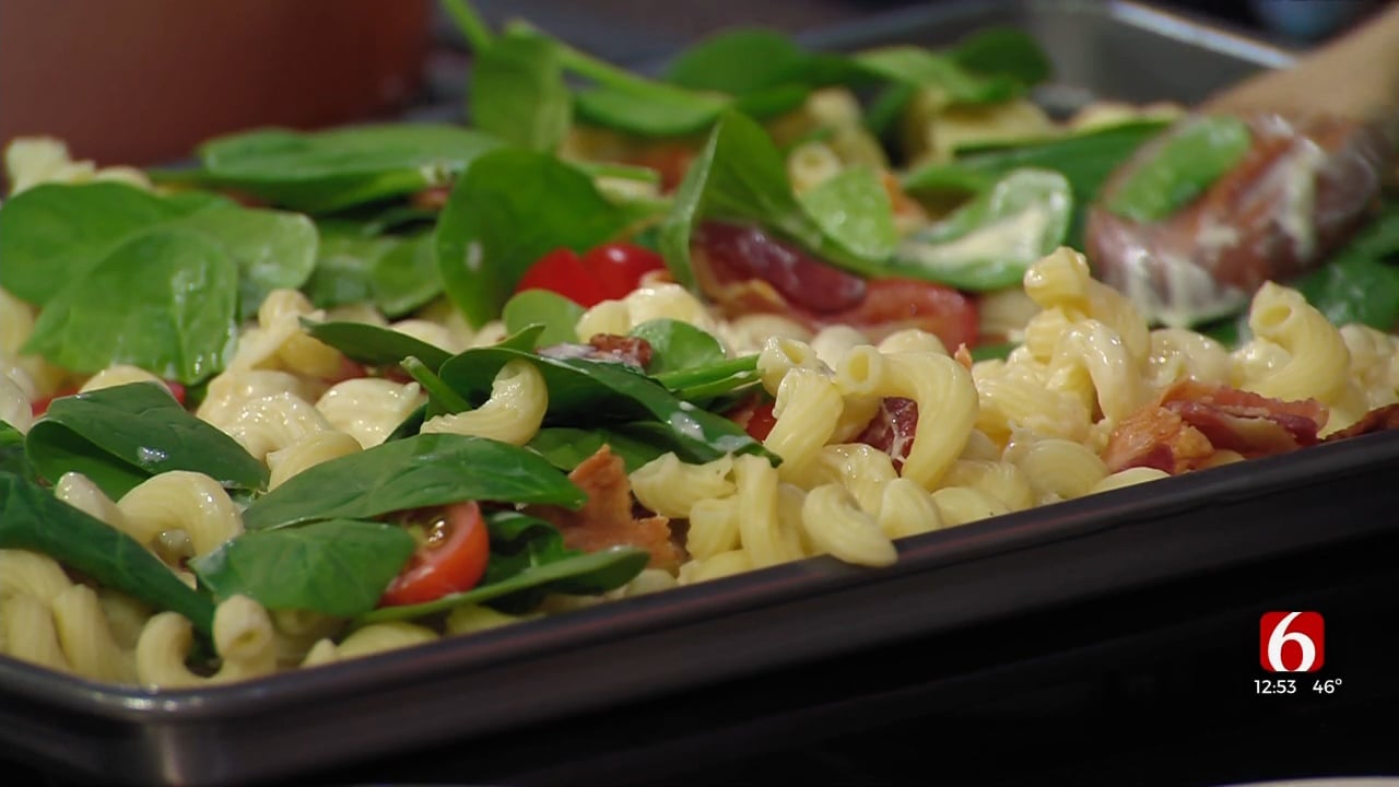 Cooking Corner: Sheet Pan Pasta With Tomato And Bacon