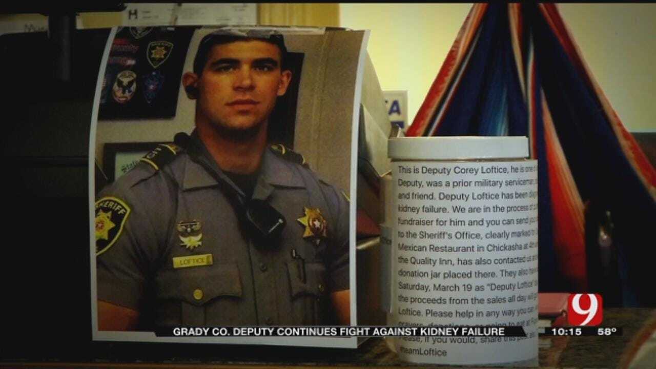 Grady Co. Deputy Continues Fight Against Kidney Failure
