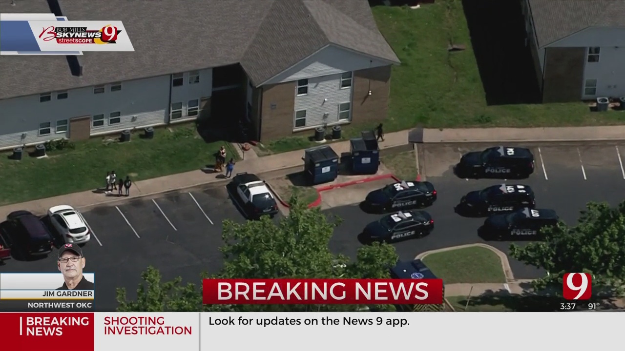 OKC Police Investigating Shooting At Apartment Complex In NW Oklahoma City