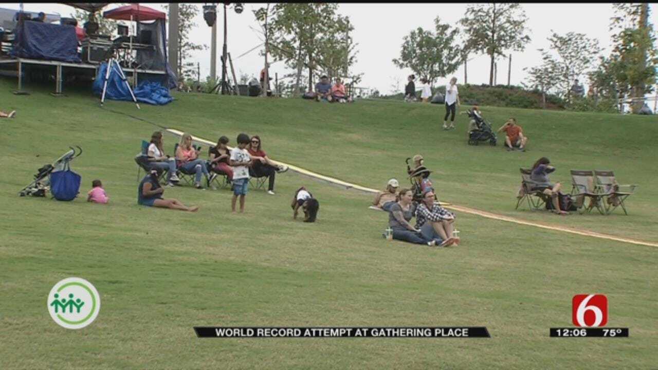 Gathering Place Attempts To Break World Record