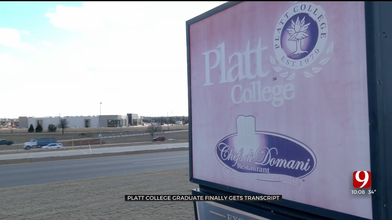 OKC Platt College Graduate Receives School Transcript Four Years After Graduating