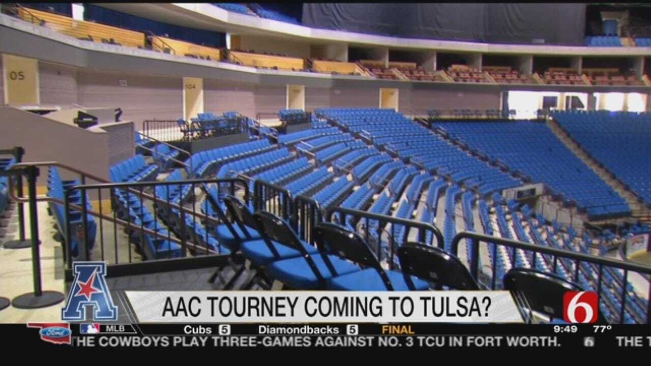 REPORT: Tulsa Being Considered For Site Of AAC Hoops Tournament