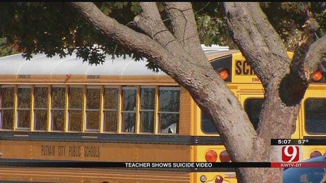 Putnam City Teacher In Hot Water After Showing Students 'Suicide Video'