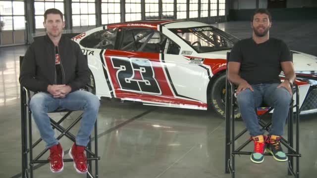 NASCAR Stars Bubba Wallace, Denny Hamlin Unveil New Car For Michael Jordan’s 23XI Racing Team