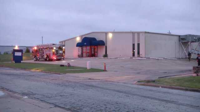 WEB EXTRA: Video From Scene Of Tulsa Business Fire