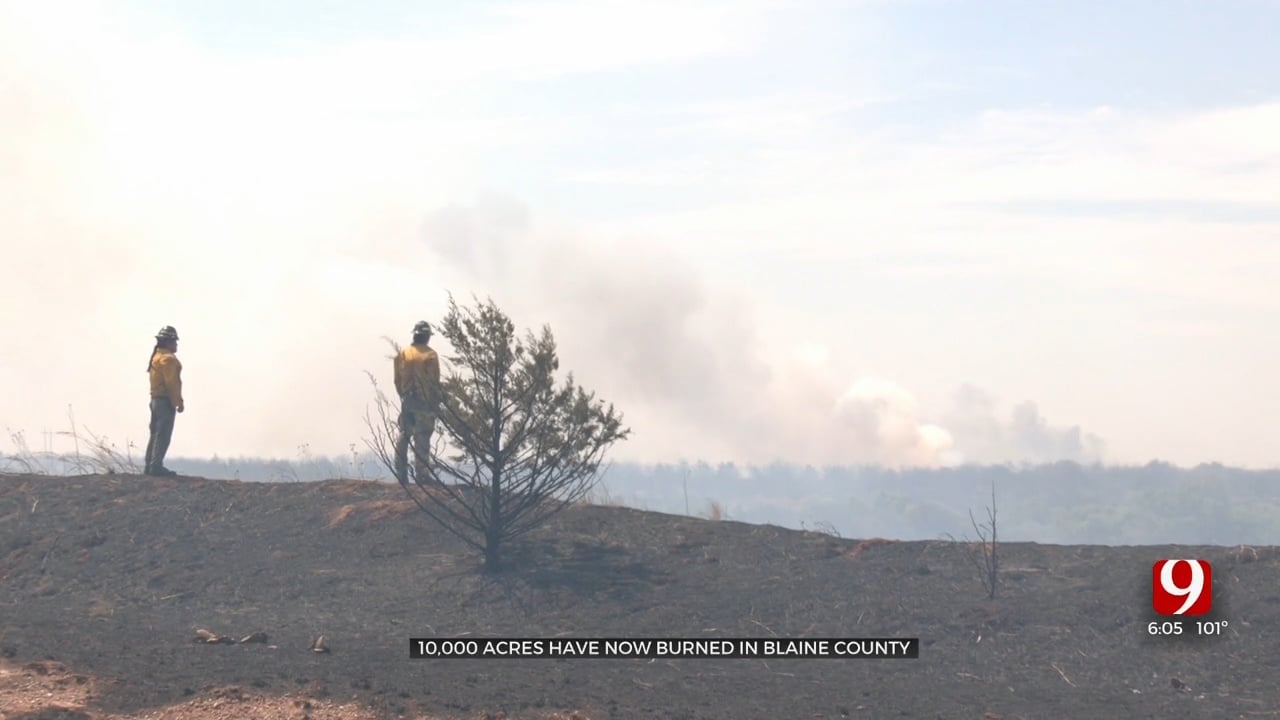 Nearly 10,000 Acres Already Burned In Blaine County 