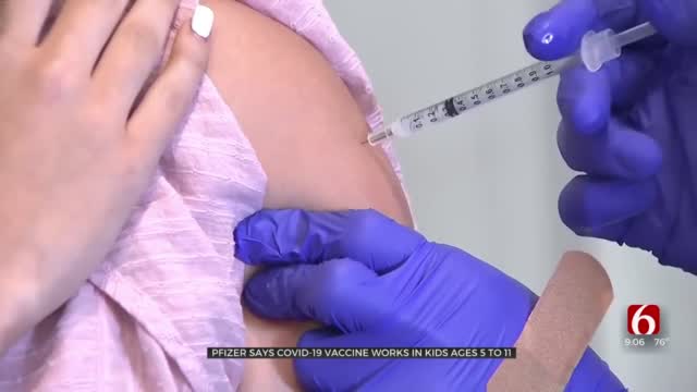 Pfizer Says COVID-19 Vaccine Works In Kids Ages 5 To 11