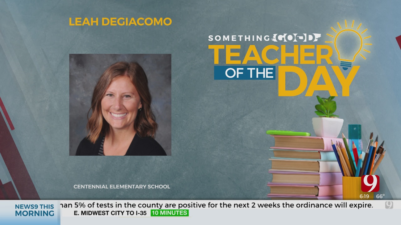 Teacher Of The Day: Leah Degiacomo 