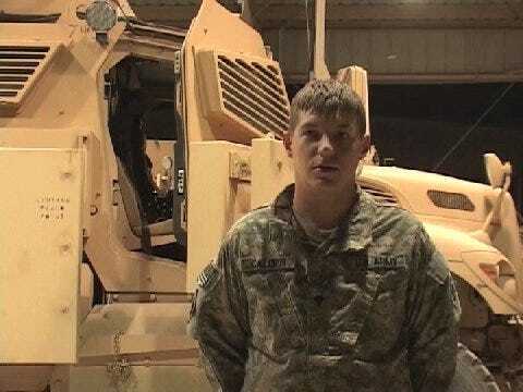 WEB EXTRA: Spc. Ethen Calder Of Antlers Talks About His Job