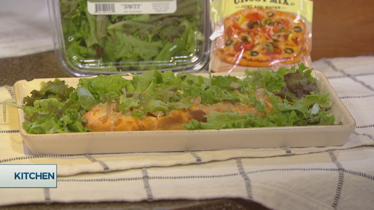 Natalie Mikles With Made In Oklahoma Shares A Recipe For Caesar Salad Flatbreads