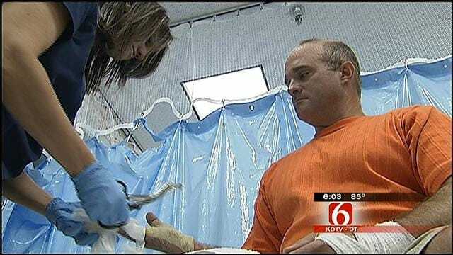 Inside Burn Unit With Tulsa Firefighters Injured In School Explosion
