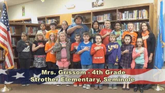 Mrs. Grissom's 4th Grade Class At Strother Elementary