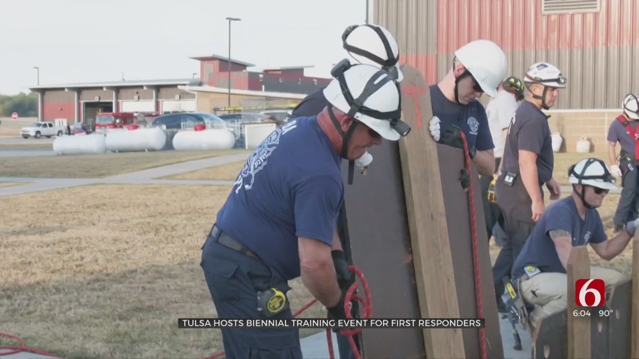 500 First Responders Train In Tulsa For Emergency Situations 