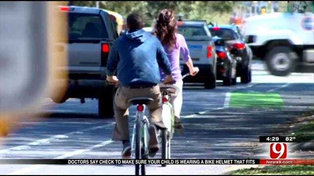 Medical Minute: Re-Fitting Bicycle Helmets