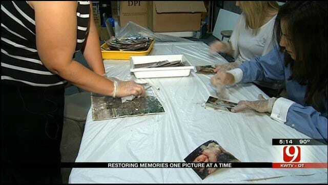OK Group Restores Family Photos Found Following Tornadoes