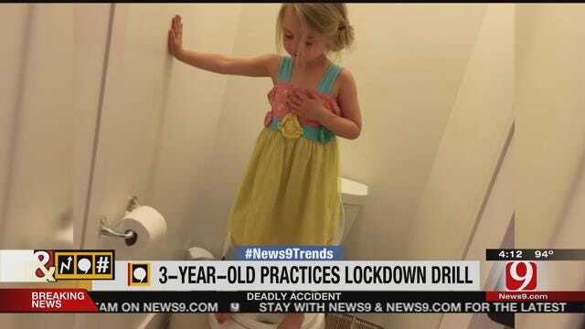 Trends, Topics & Tags: 3-Year-Old Practices Lockdown Drill