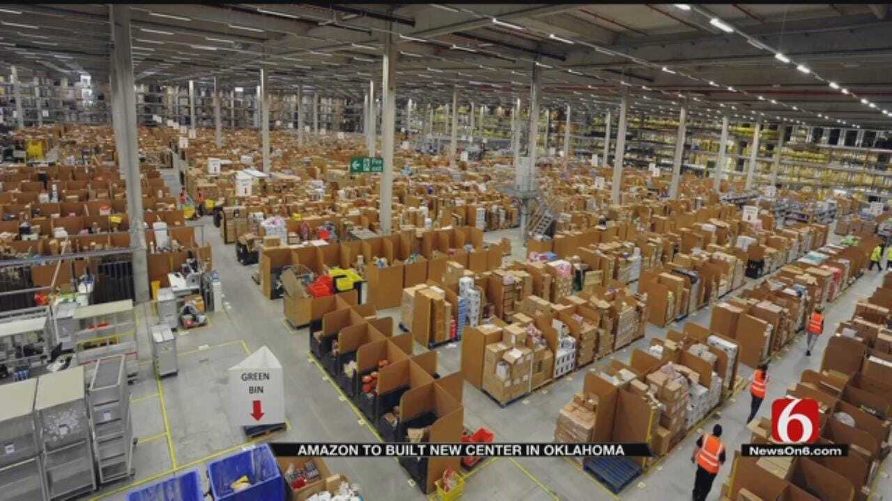 Amazon Announces First Fulfillment Center In Oklahoma