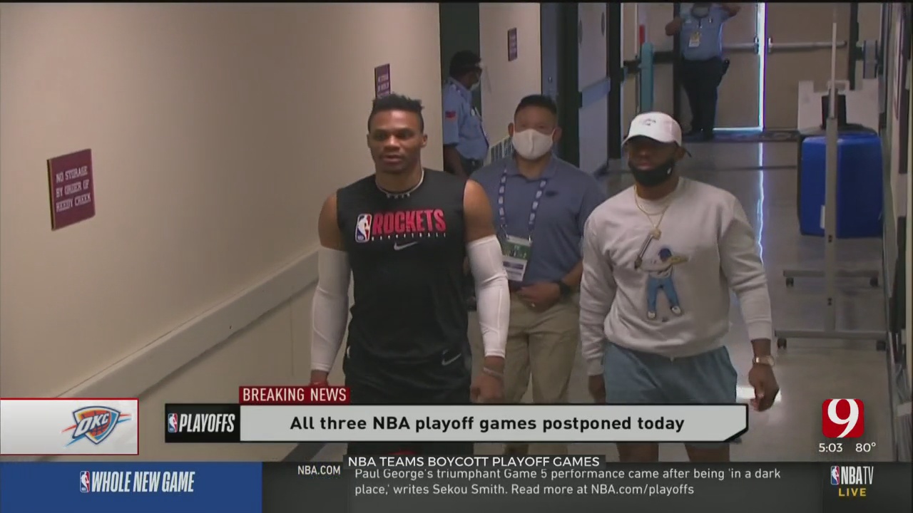 NBA Postpones Wednesday Playoff Games After Boycott